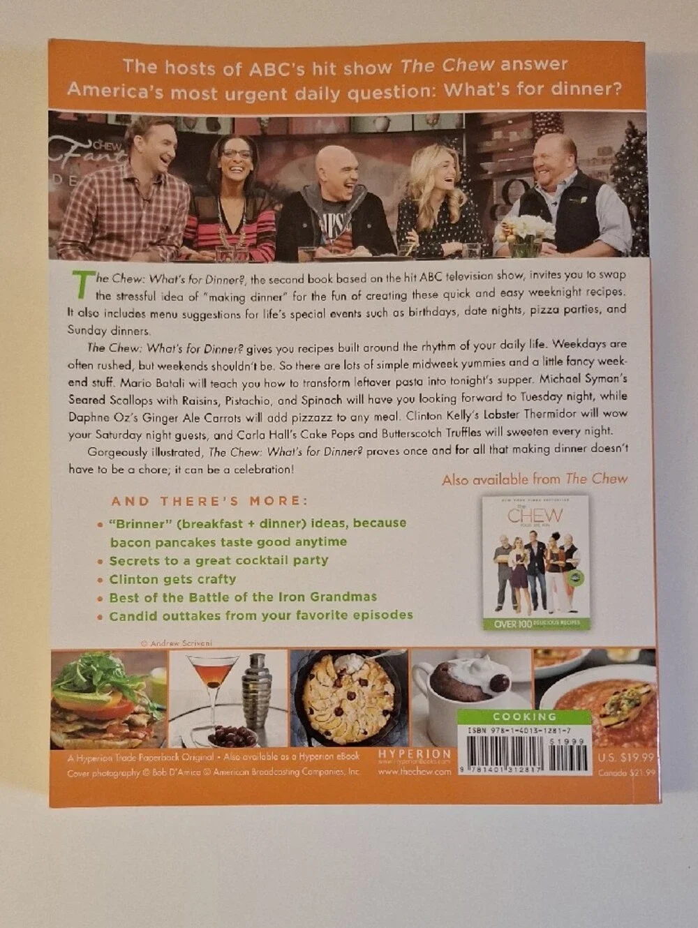 The Chew - 2 Cookbook Set